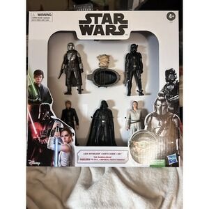 STAR‎ WARS Six Action Figure Set New Hasbro